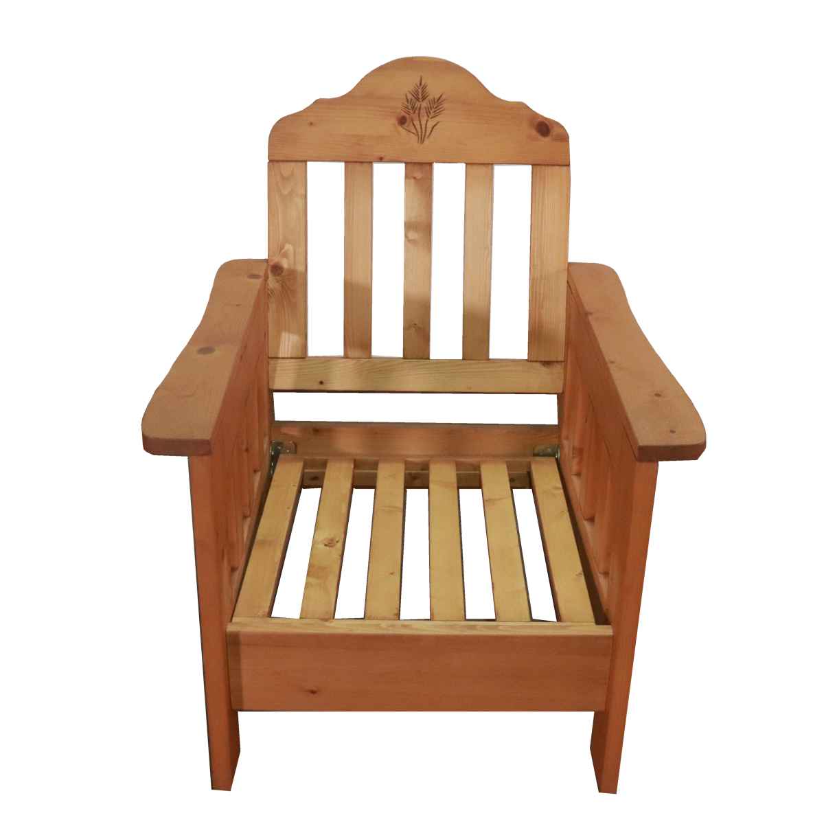 【B】カントリー調ファーマー（FARMER）1人掛けソファ ソファ 一人掛け 幅75cm 天然木 カントリー調 （ 1人用 ソファー 北欧
