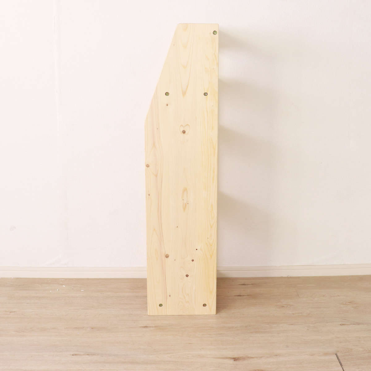 ラック 木製 サイドラック デスク用 天然木 （ 本棚 棚 デスクサイド