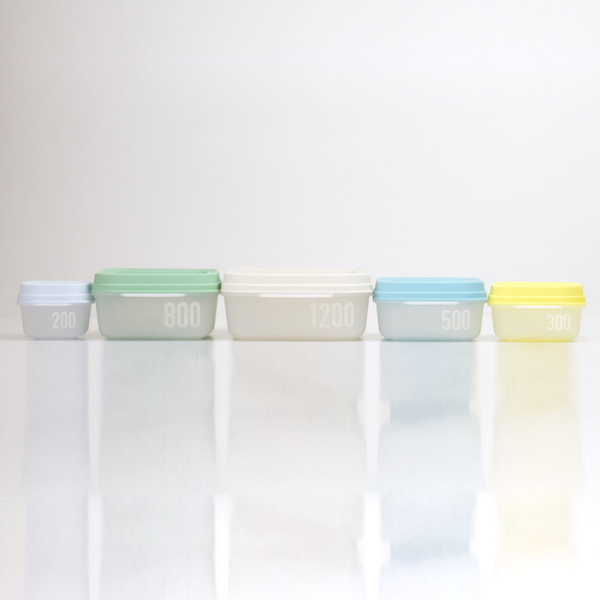 TAKEYA（タケヤ） 保存容器 500ml ライトパック セカンド 3個セット