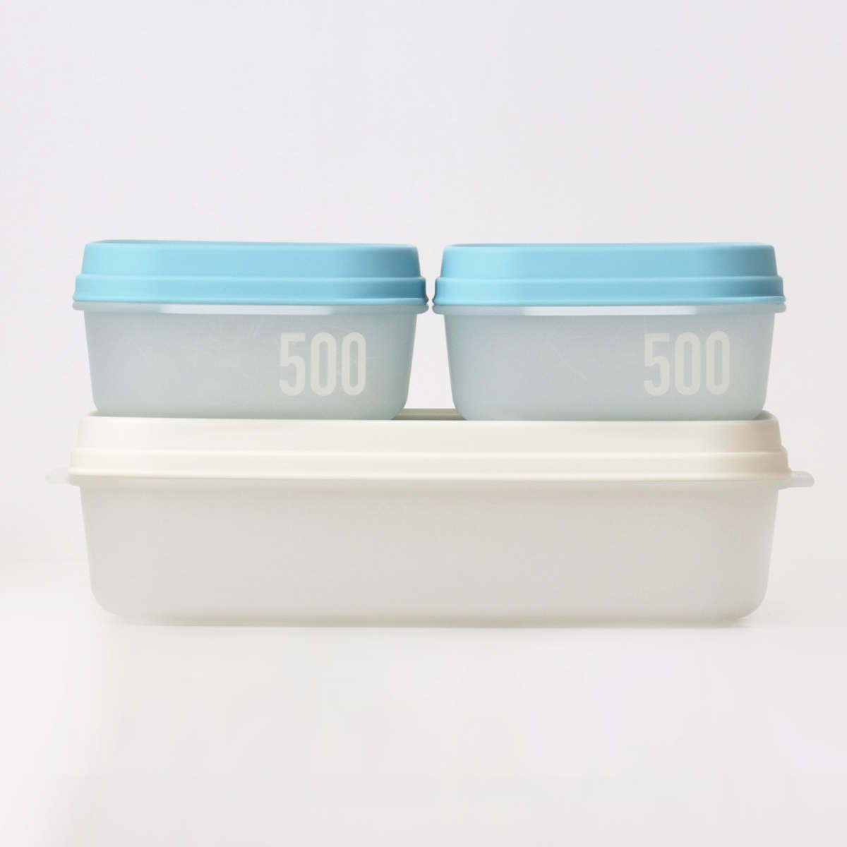 TAKEYA（タケヤ） 保存容器 500ml ライトパック セカンド 3個セット
