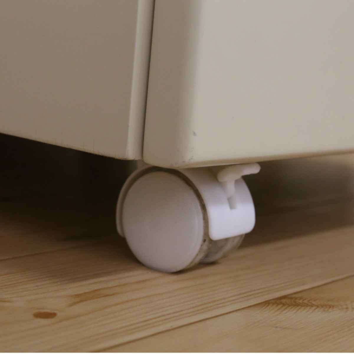 デスクワゴン 高さ57cm 天然木 カントリー調 （ ワゴン サイドチェスト