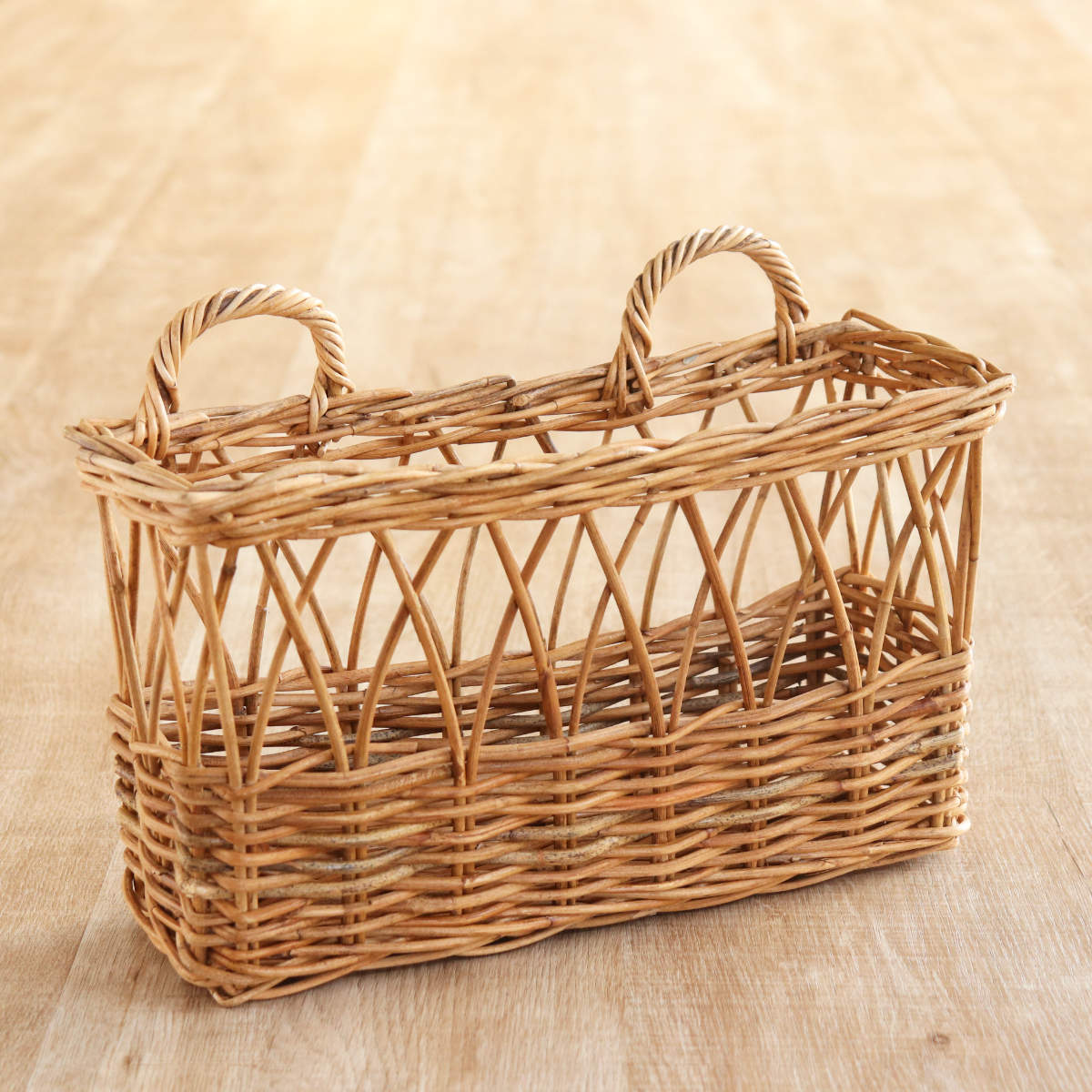 Creer バスケット アラログ ウォールレターバスケットL ラタン