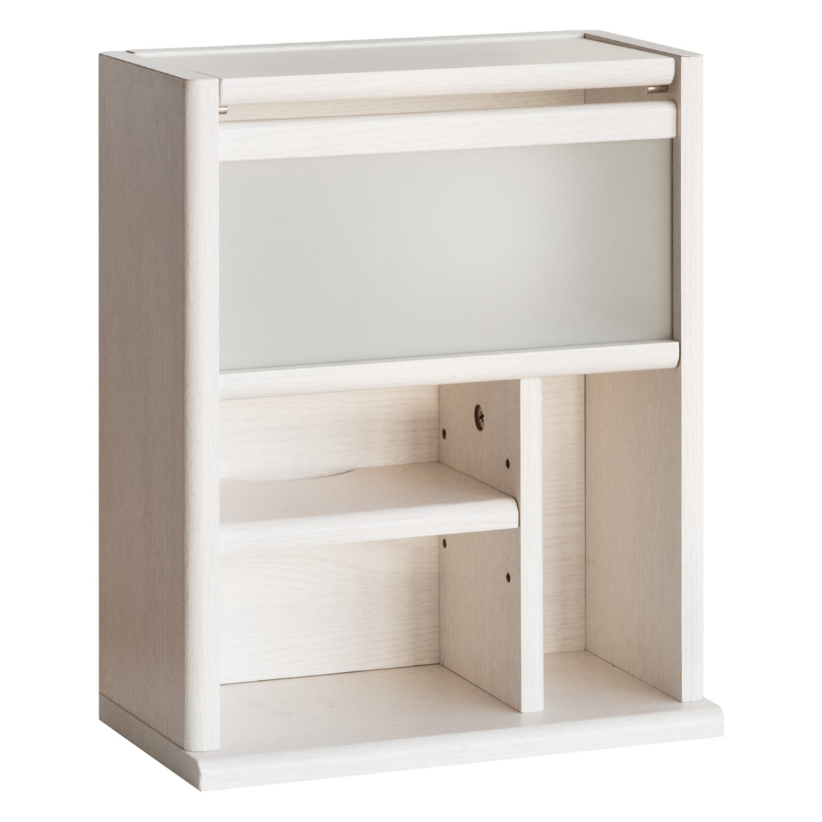 ゲーム機ラック 強化ガラス前板 REGABO 幅30cm （ ゲーミングラック