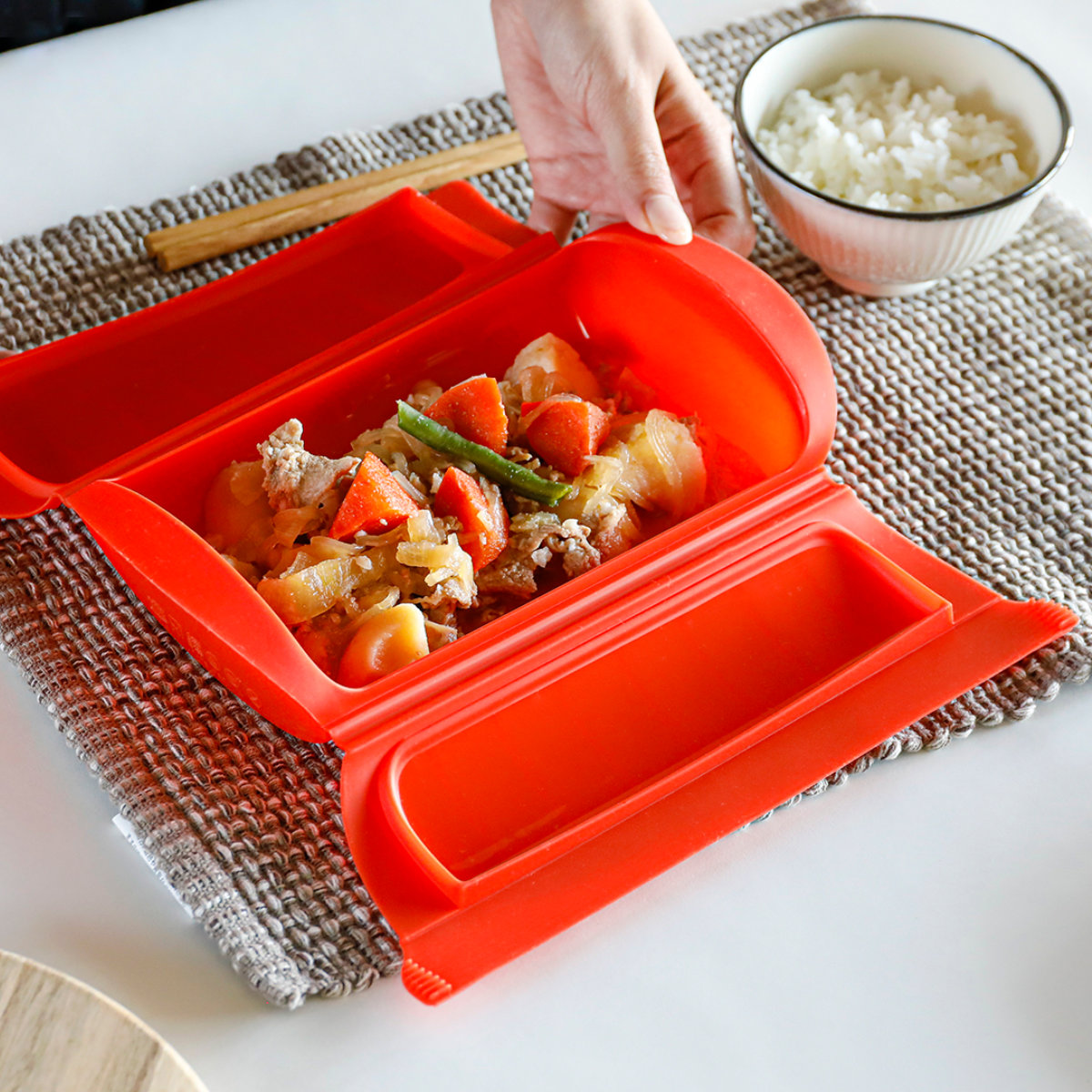 Lekue（ルクエ） スチームケース SS 電子レンジ調理器 （ ルクエ