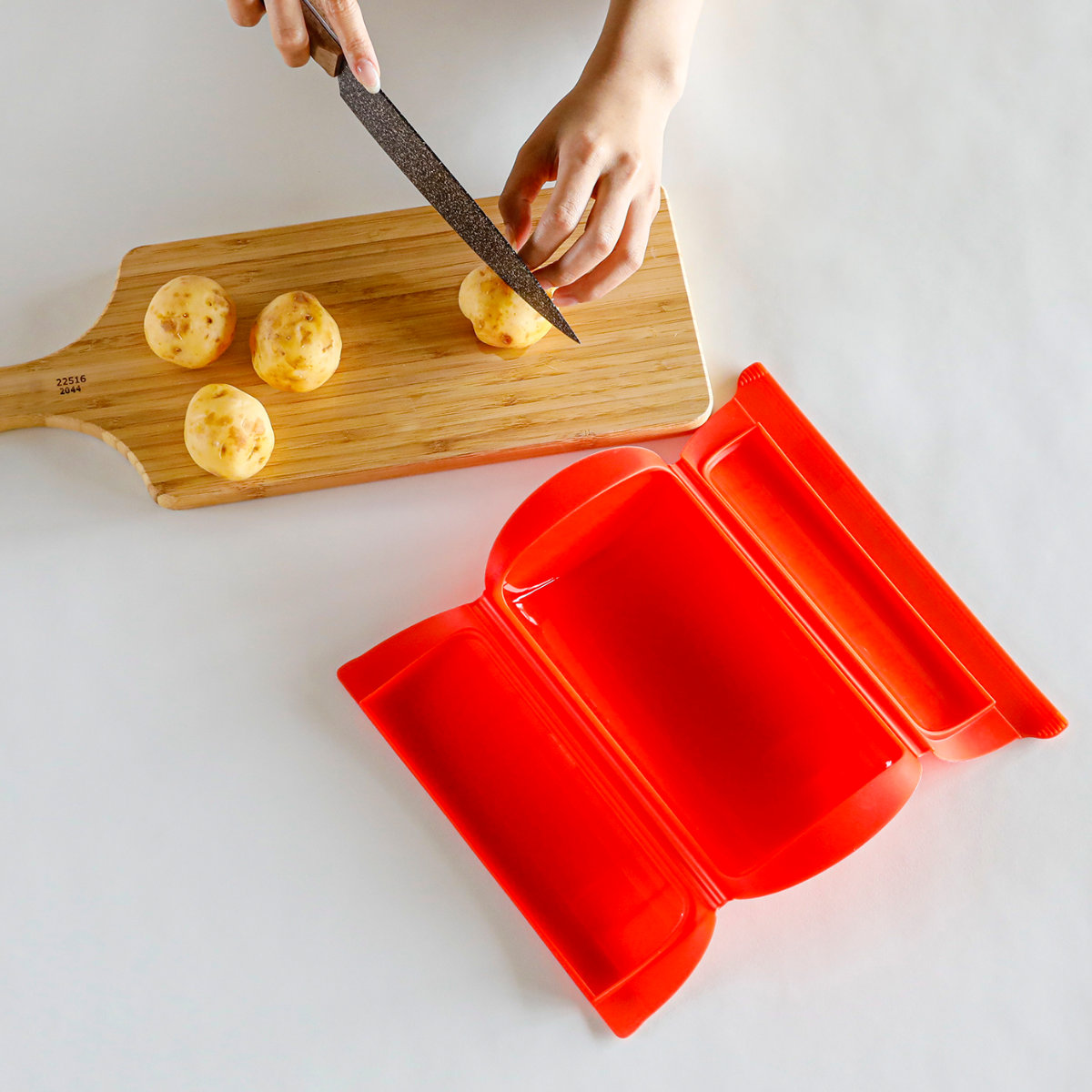 Lekue（ルクエ） スチームケース SS 電子レンジ調理器 （ ルクエ