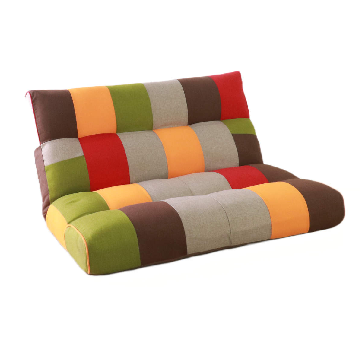 ソファ 2人掛け リクライニング ポケットコイル 幅135cm （ ローソファ