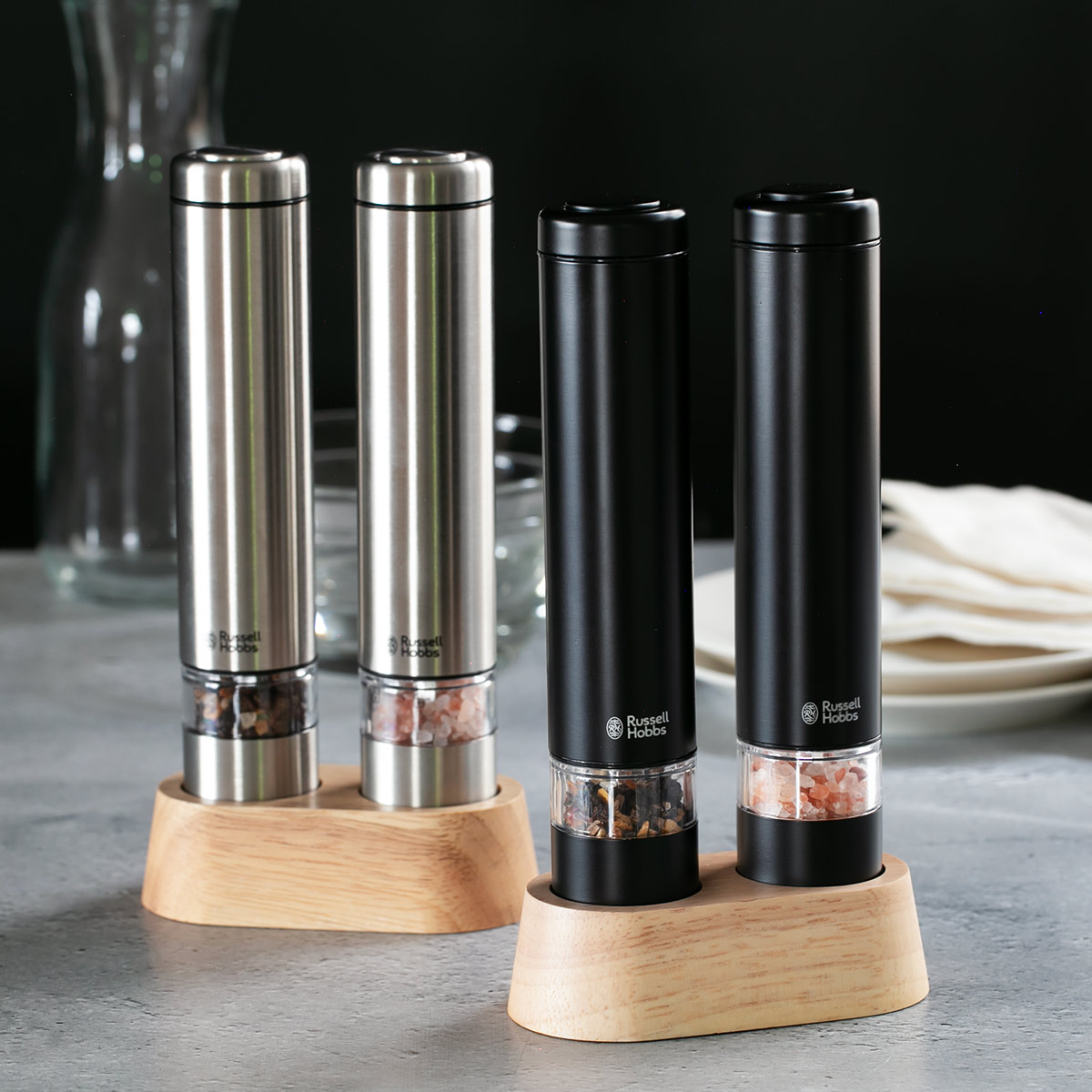 RUSSELL HOBBS（ラッセルホブス） 特典付き 電動ミル ミニ 2本セット