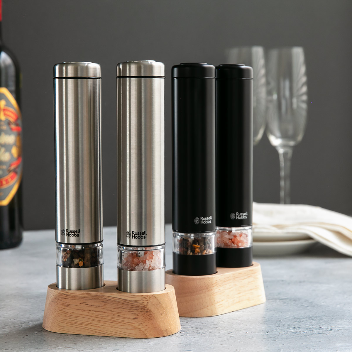 RUSSELL HOBBS（ラッセルホブス） 特典付き 電動ミル ミニ 2本セット