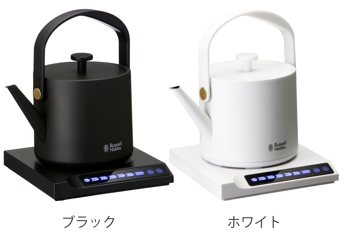 Russell Hobbs 電気ケトル 600ml 温度調節付き 保温機能付き Tケトル