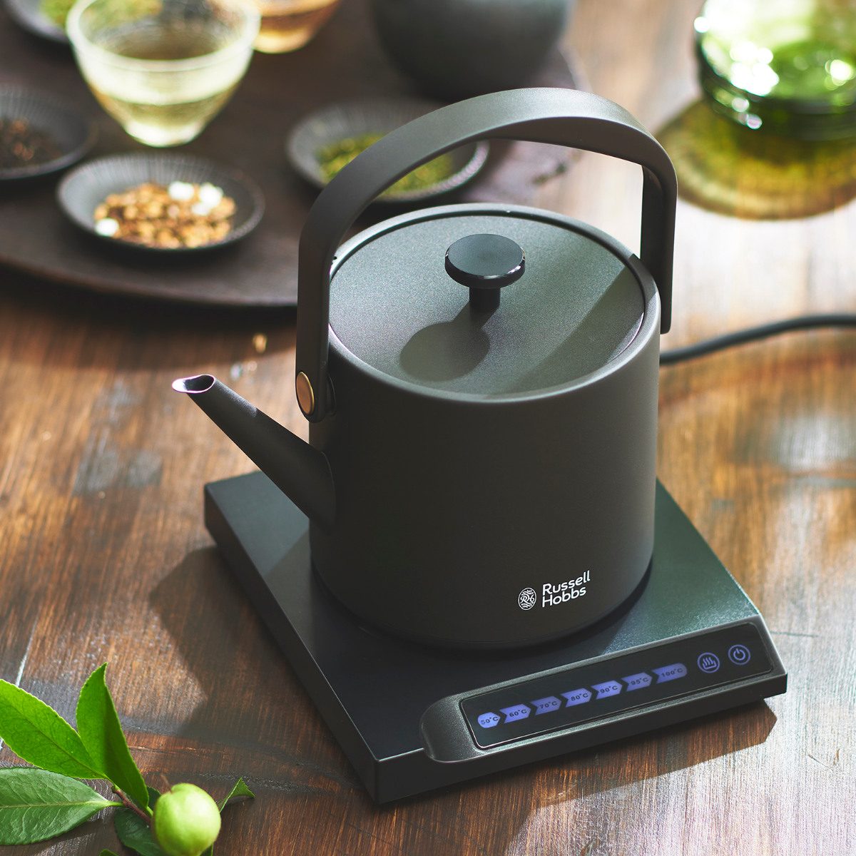 Russell Hobbs　温度調整　電気ケトル RUSSELL HOBBS（ラッセルホブス） 電気ケトル 600ml 温度調節付き 保温