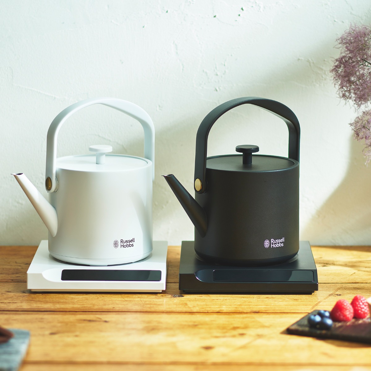 RUSSELL HOBBS（ラッセルホブス） 電気ケトル 600ml 温度調節付き 保温