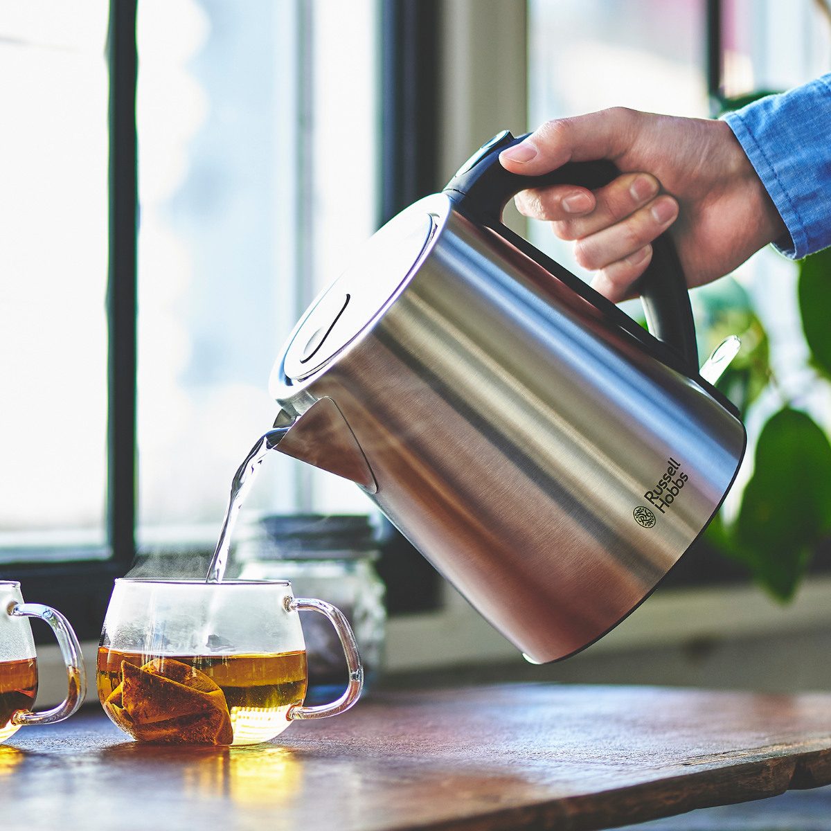 RUSSELL HOBBS（ラッセルホブス） 電気ケトル 1L ステンレス製