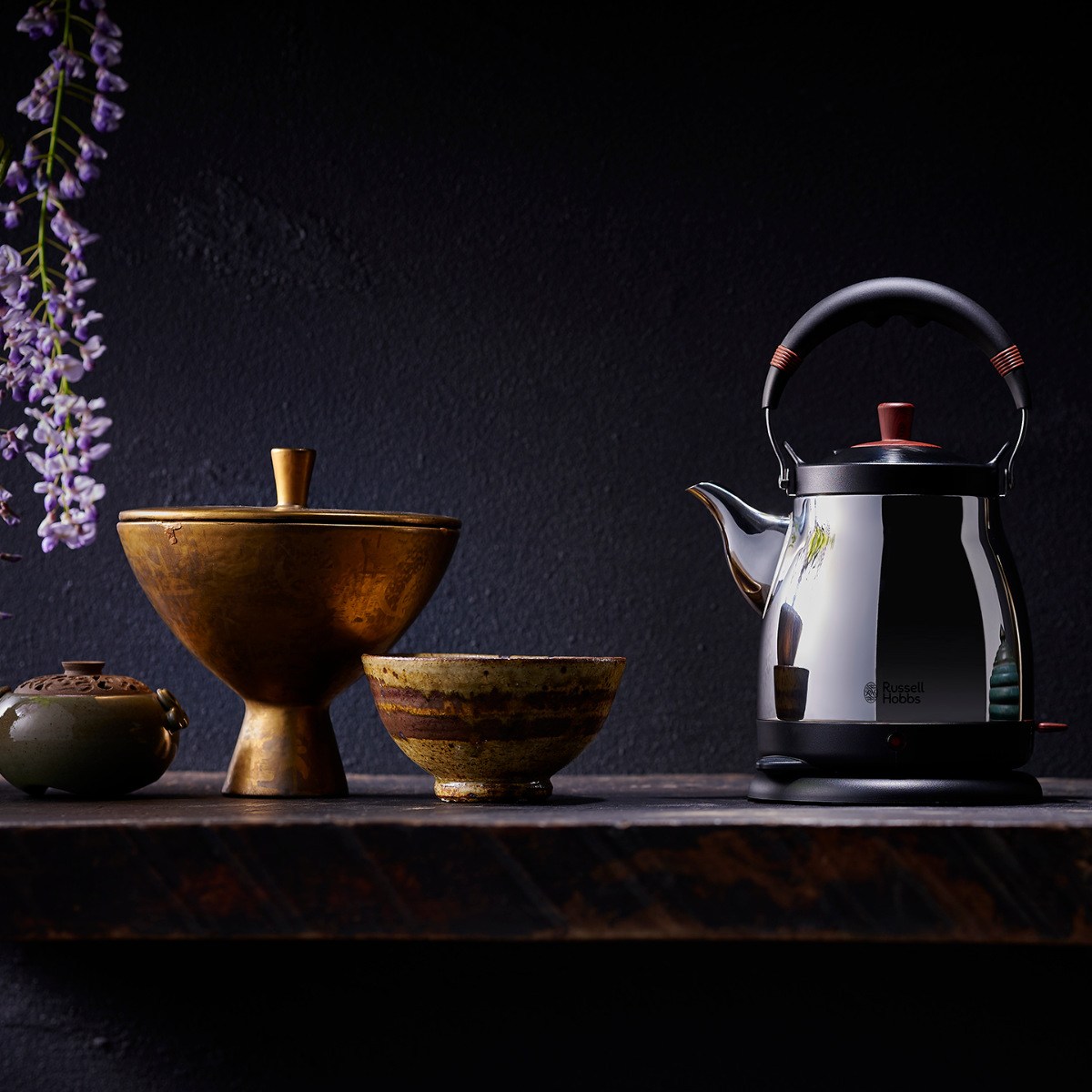 RUSSELL HOBBS（ラッセルホブス） 電気ケトル 1L ステンレス製 ケトル