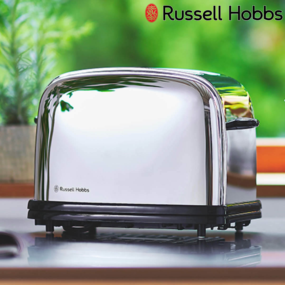Russell Hobbs ポップアップトースター 2枚 クラシックトースター （ ラッセルホブス 調理家電 キッチン家電 トースター 冷凍パン対応 ）