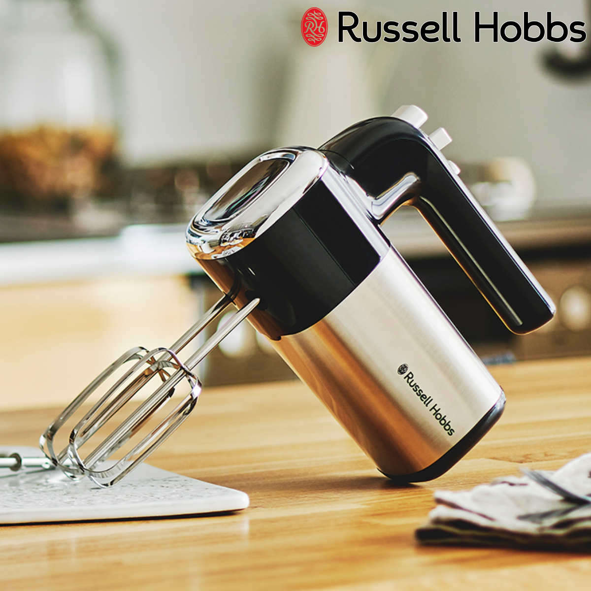 RUSSELL HOBBS（ラッセルホブス） 電動ミキサー ベーシックハンド