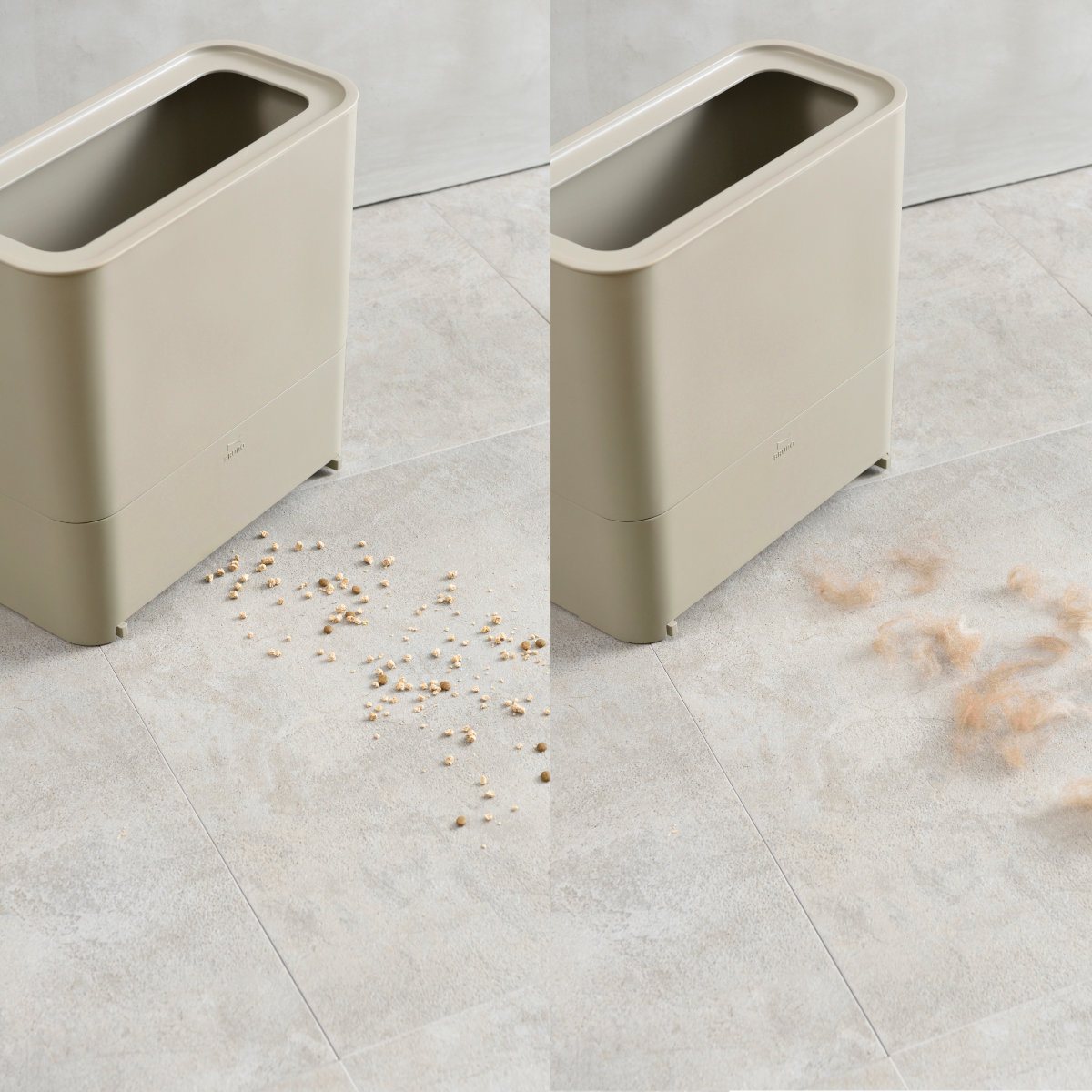 BRUNO（ブルーノ） 電動ちりとり ゴミ箱兼用 7L ゴミ箱型フローリング