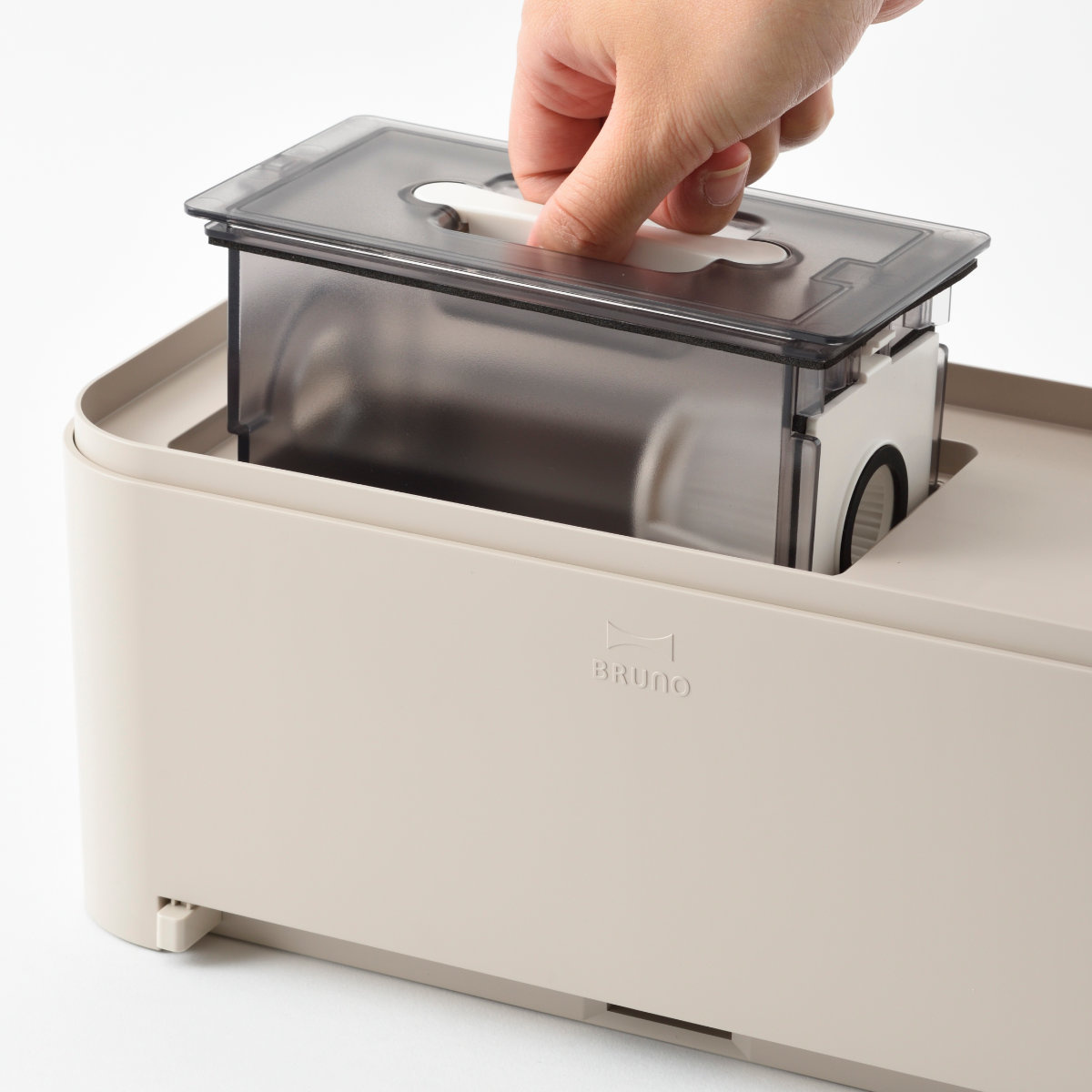 BRUNO（ブルーノ） 電動ちりとり ゴミ箱兼用 7L ゴミ箱型フローリング