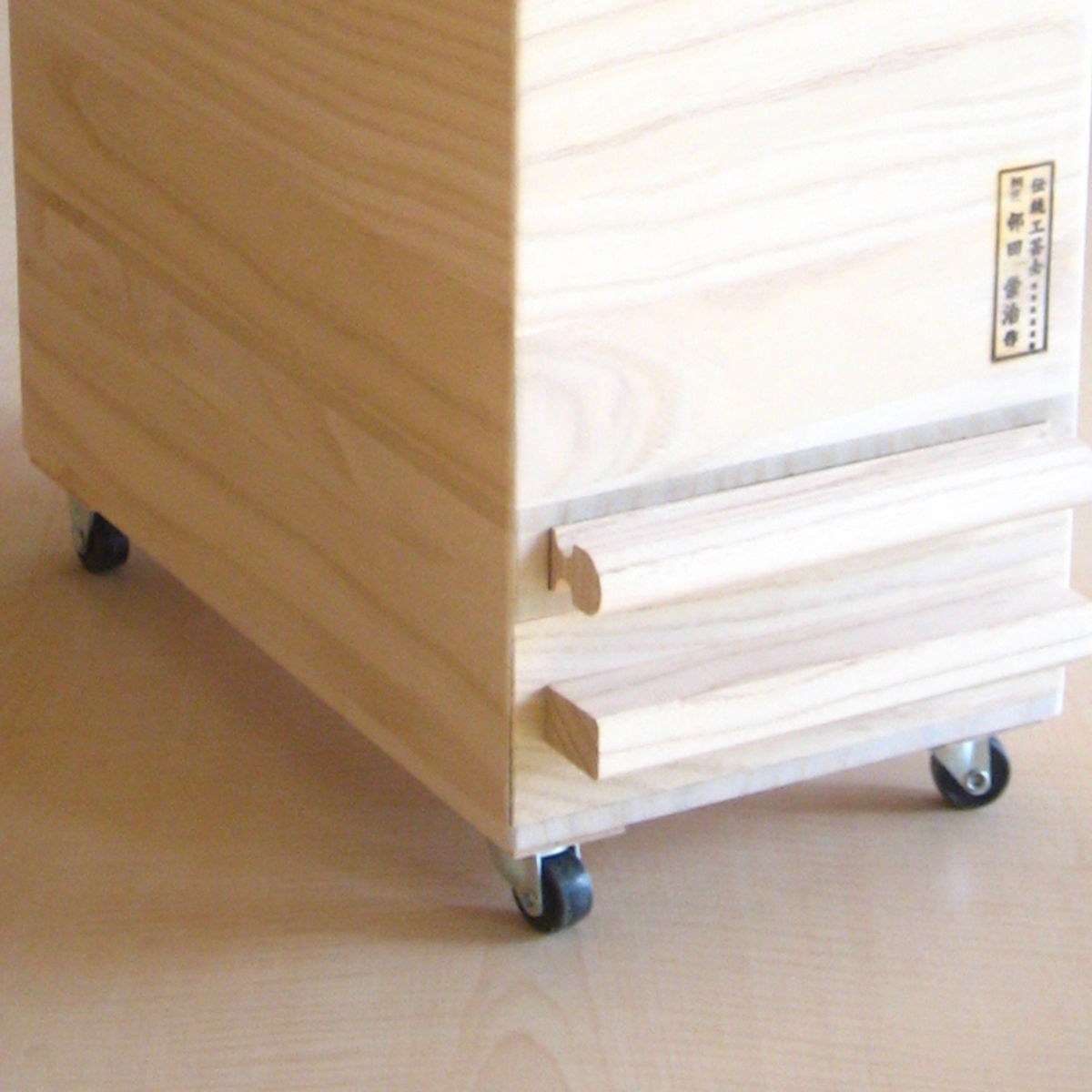 米びつ 20kg用 計量米びつ キャスター付き アクリル蓋で中身が見え