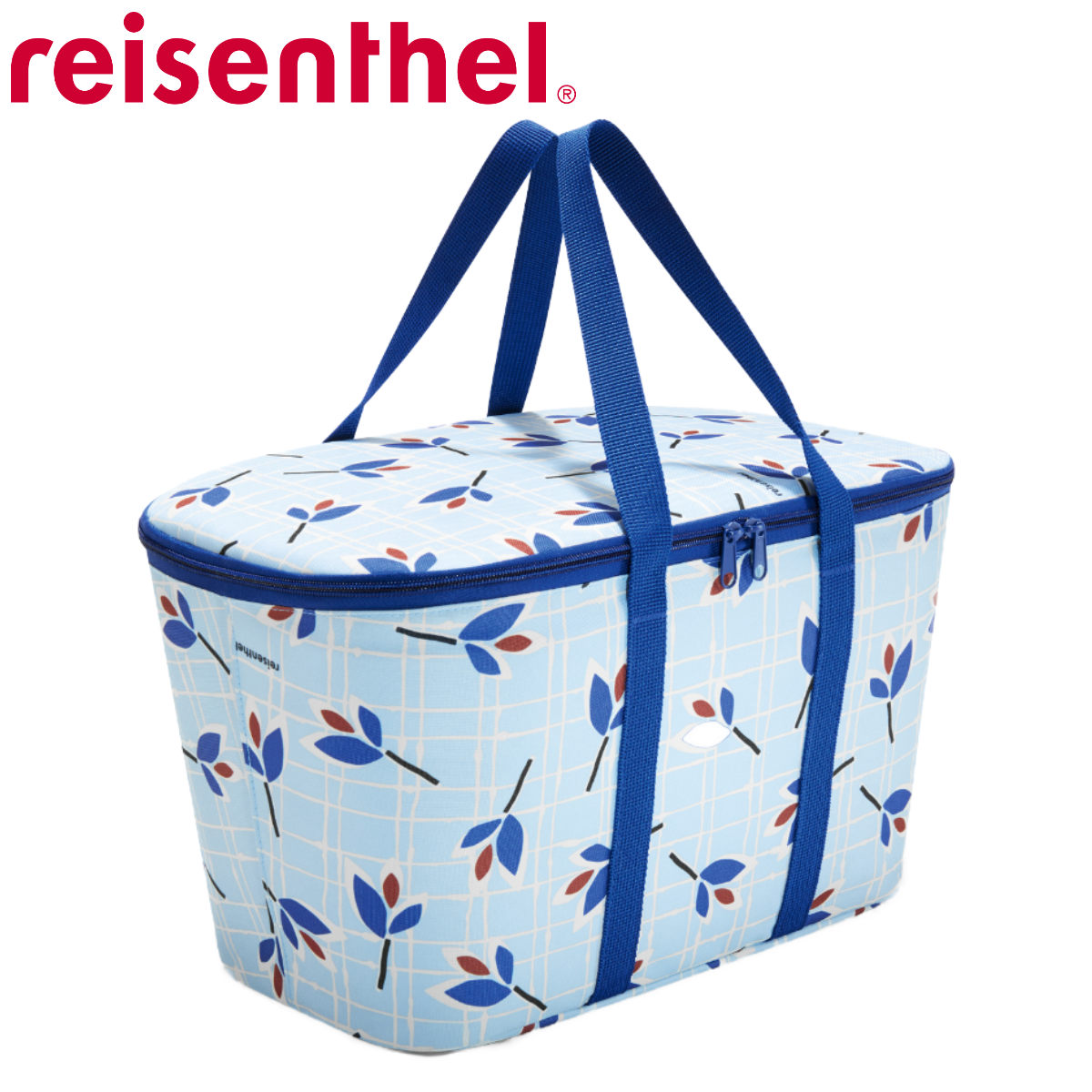 クーラーバッグ reisenthel COOLERBAG LEAVES BLUE （ ライゼンタール 保冷バッグ 20L ソフトクーラー 保冷 保温 バッグ ）