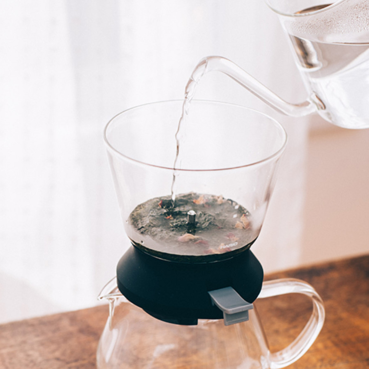 HARIO（ハリオ） ティードリッパー 350ml ラルゴ 耐熱ガラス （ 食洗機