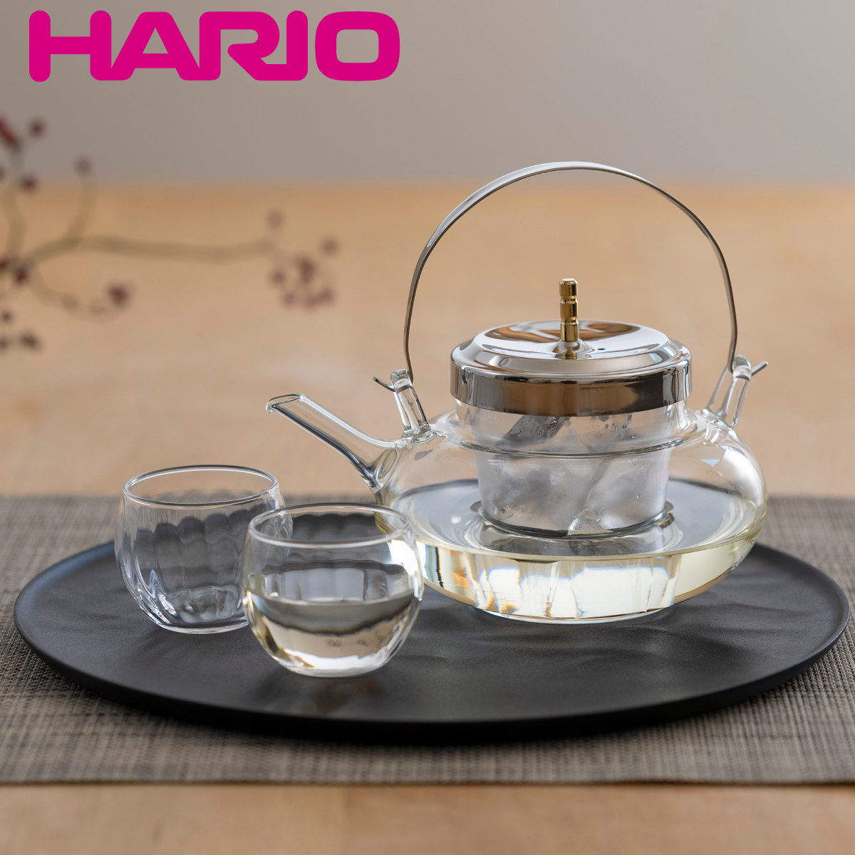 HARIO 冷酒器 丸地炉利 ゴールド 楽天市場】ハリオ HARIO 丸地炉利M 360ml ちろり 地炉利 冷酒器 酒器