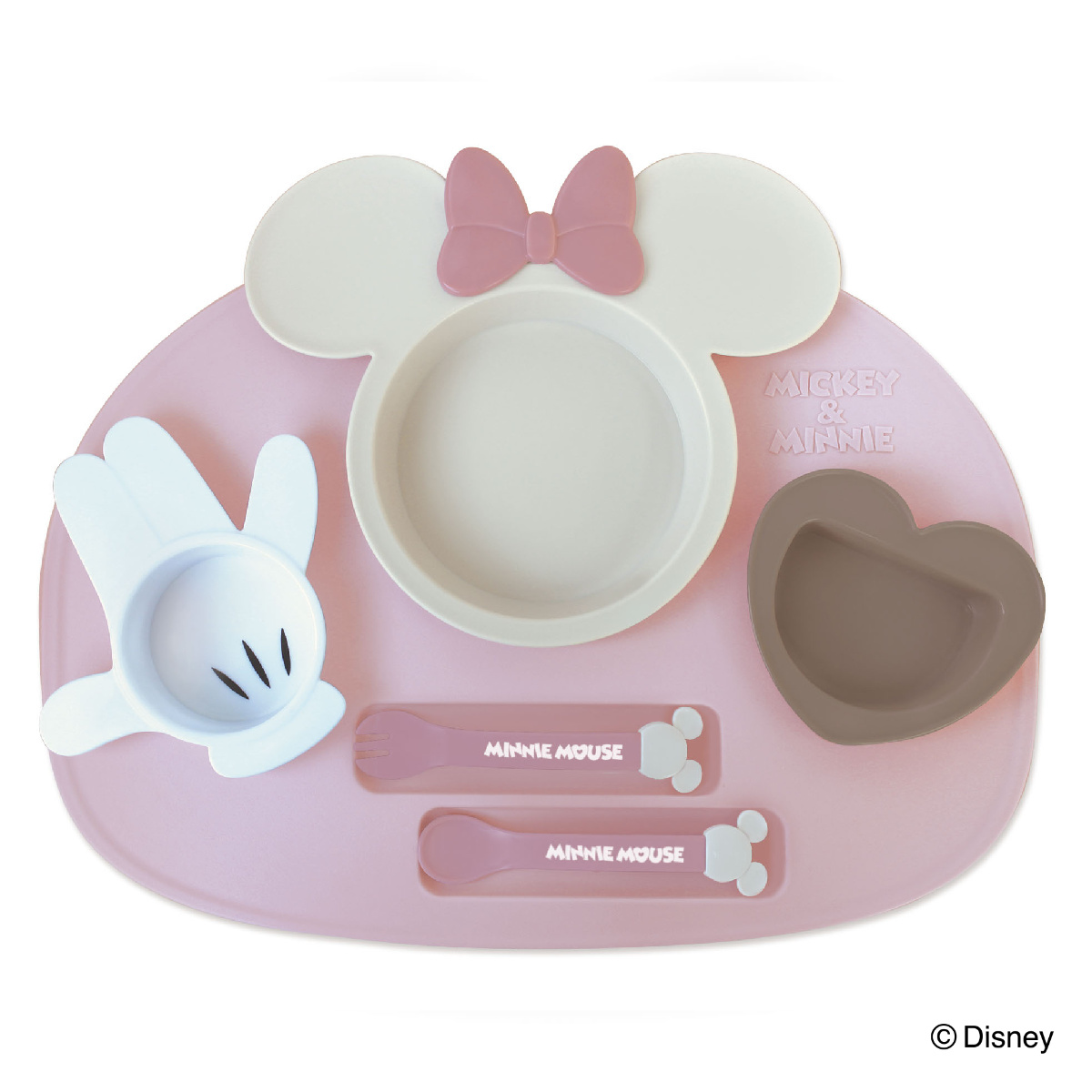 錦化成 ランチプレート ベビー アイコン ディズニー キャラクター