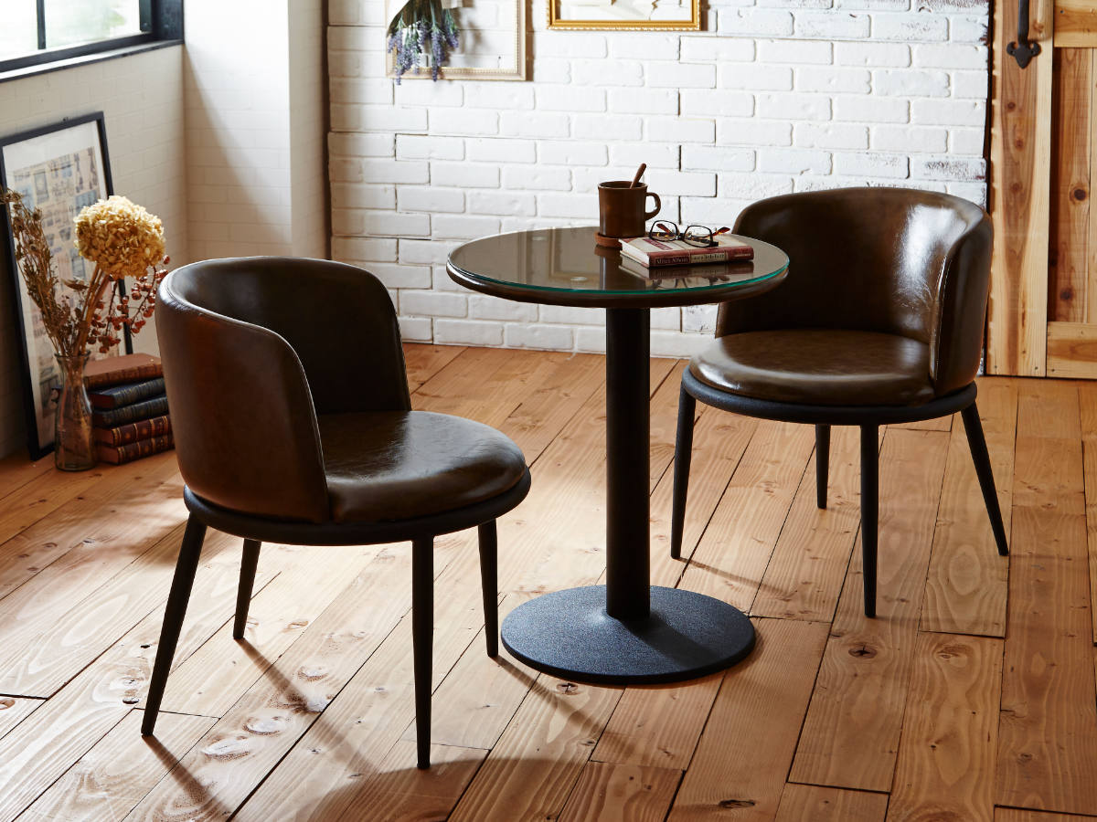 2人用 ダイニングテーブルセット 小さめ 3点セット （ ダイニング