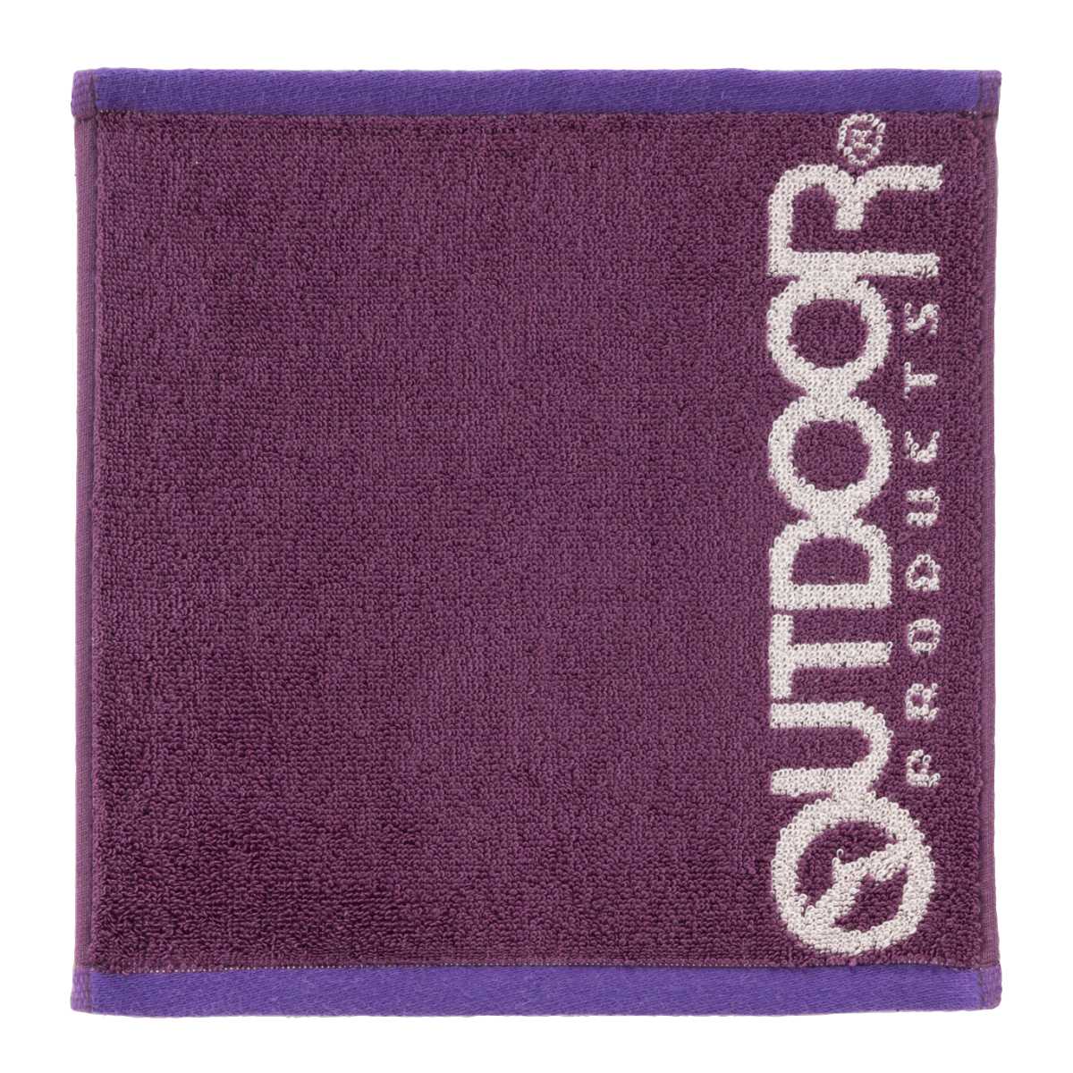 ミニタオル アウトドア OUTDOOR 25×25cm シングルロゴ （ タオル