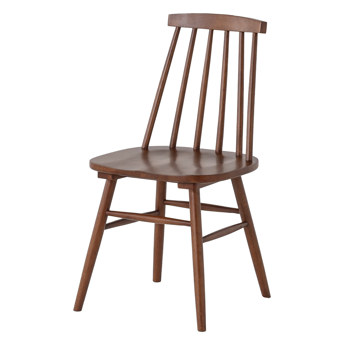 ダイニングチェア 2脚セット 背もたれ 木製 座面高42cm （ ウィンザー