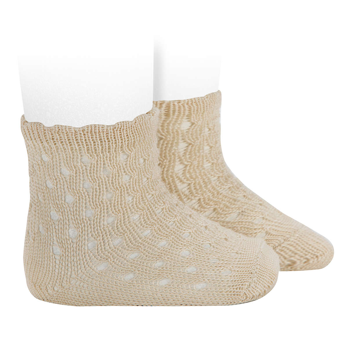 靴下 condor 子供用 Openwork extrafine perle short socks...