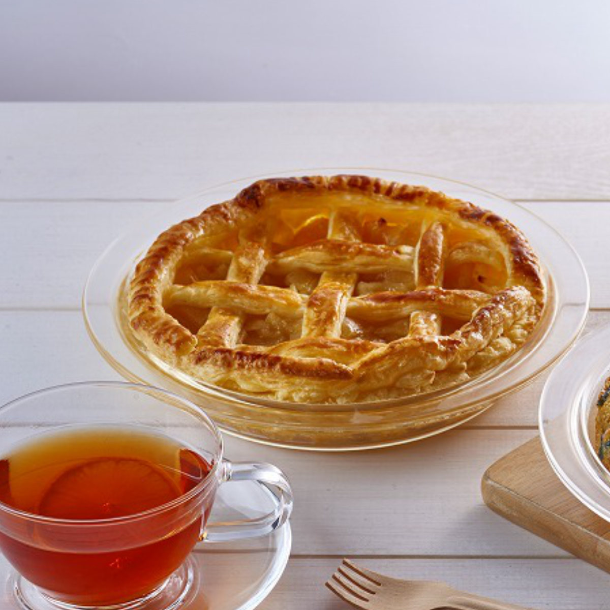   パイ皿＆パイバードセット【10078m】 HARIO（ハリオ） パイ皿 20cm 耐熱ガラス 2枚入り （ HARIO 食洗機対応