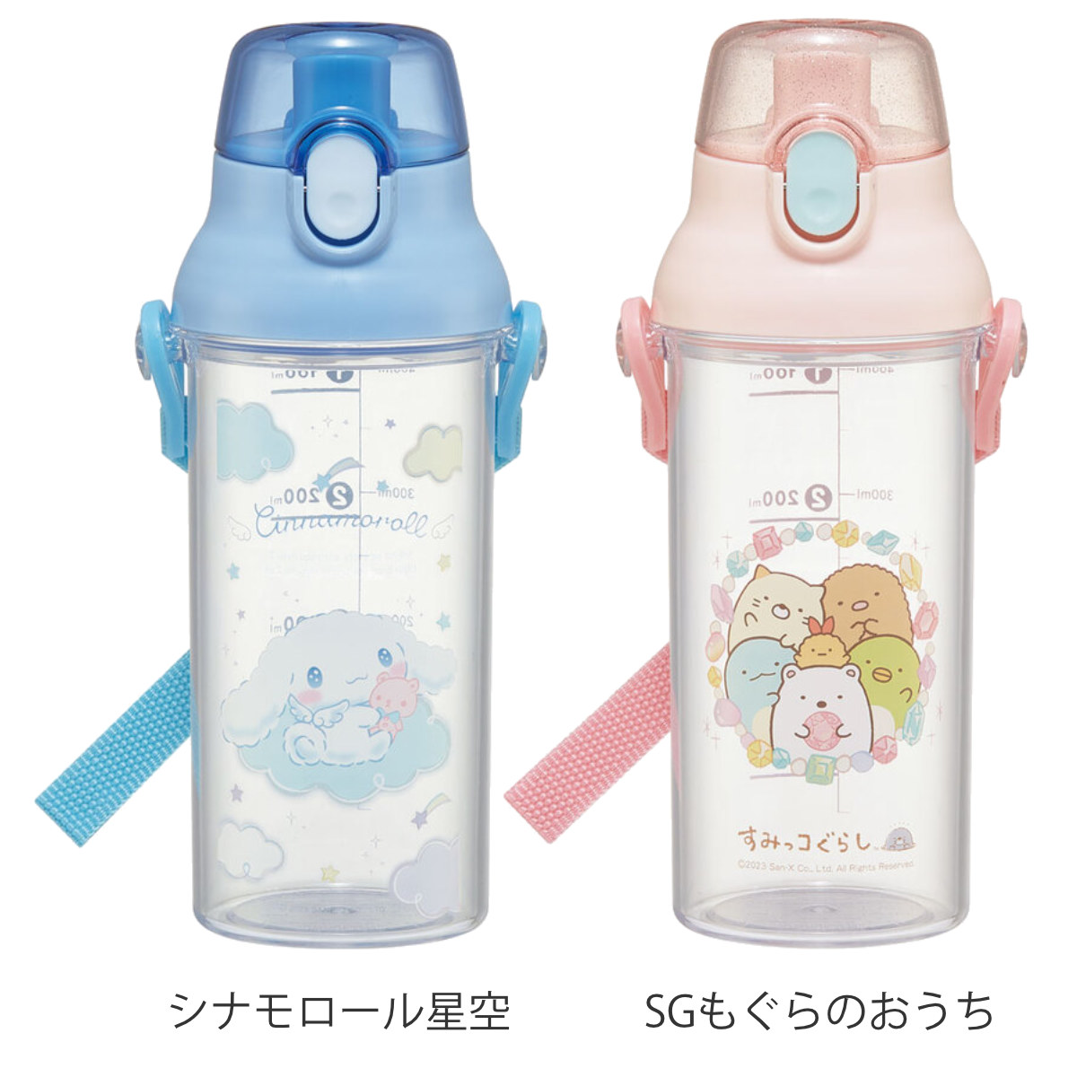 水筒 480ml クリアマーカーボトル キャラ...の詳細画像2