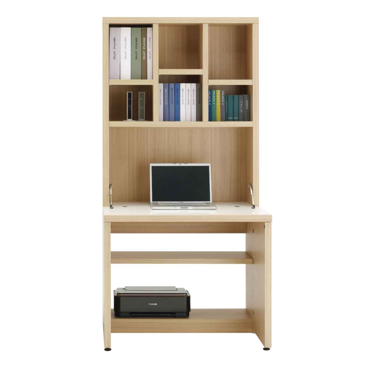 フナモコ（FUNAMOCO） ライティングデスク ラックタイプ LATTICE 日本