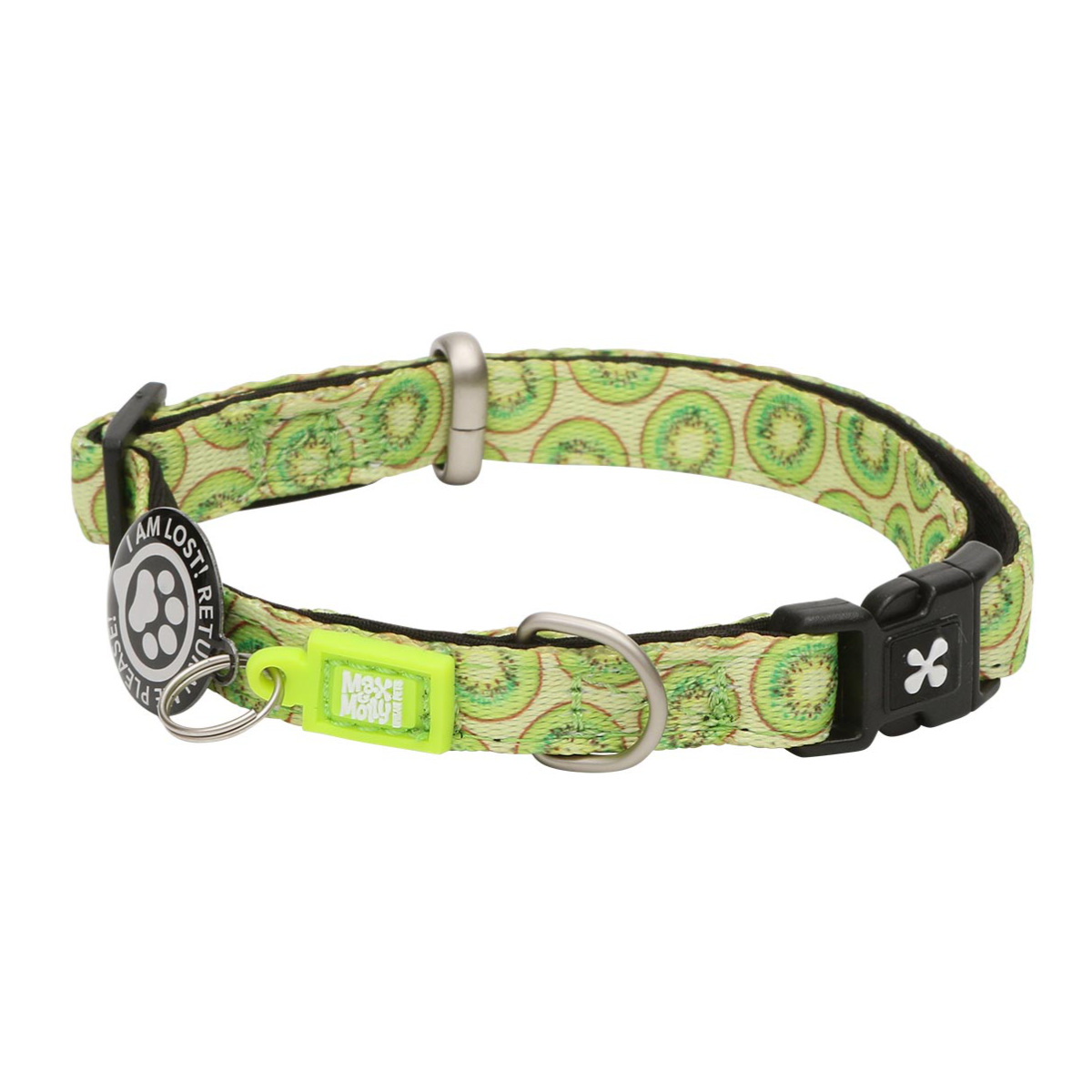 首輪 小型犬 XS マックス＆モーリー 迷子札 犬 （ 犬用首輪 ペット用