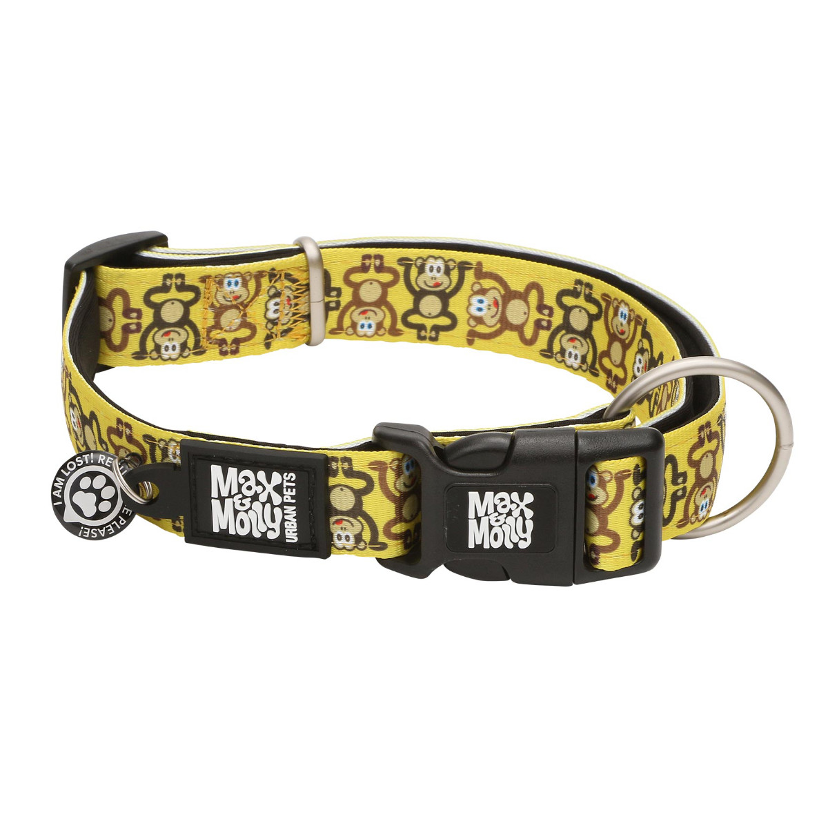 首輪 大型犬 L マックス＆モーリー 迷子札 犬 （ 犬用首輪 ペット用