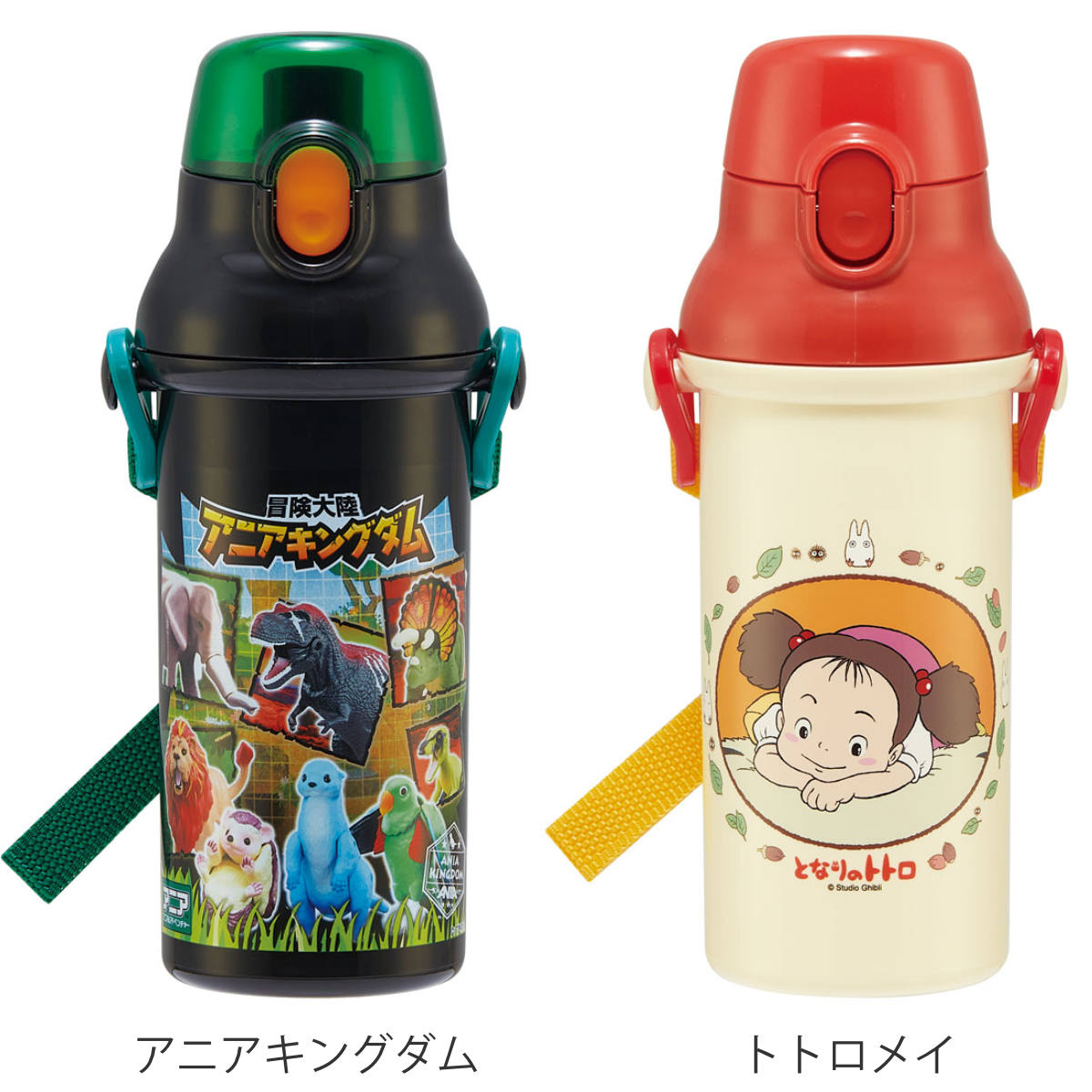 水筒 キッズ 直飲み プラスチック 480ml ワンタッチ キャラクター （ スプラトゥーン にゃんこ大戦争 スーパーマリオ くまのがっこう とれたんず ） | スケーター | 13