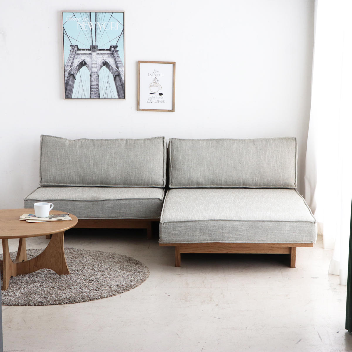 東馬（Tohma） ソファ 1.5人掛け 幅100cm メディチ （ ソファー 1人