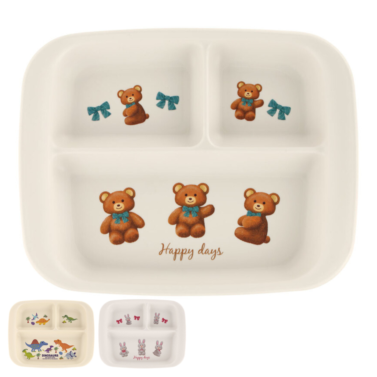 ベビー食器 ベビー用PP製ランチプレート キャラクター （ プレート お