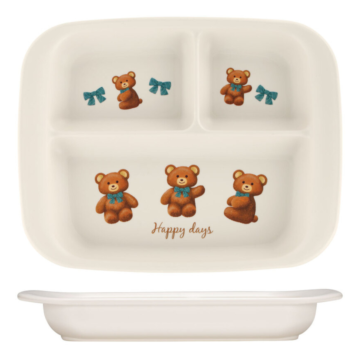 ベビー食器 ベビー用PP製ランチプレート キャラクター （ プレート お
