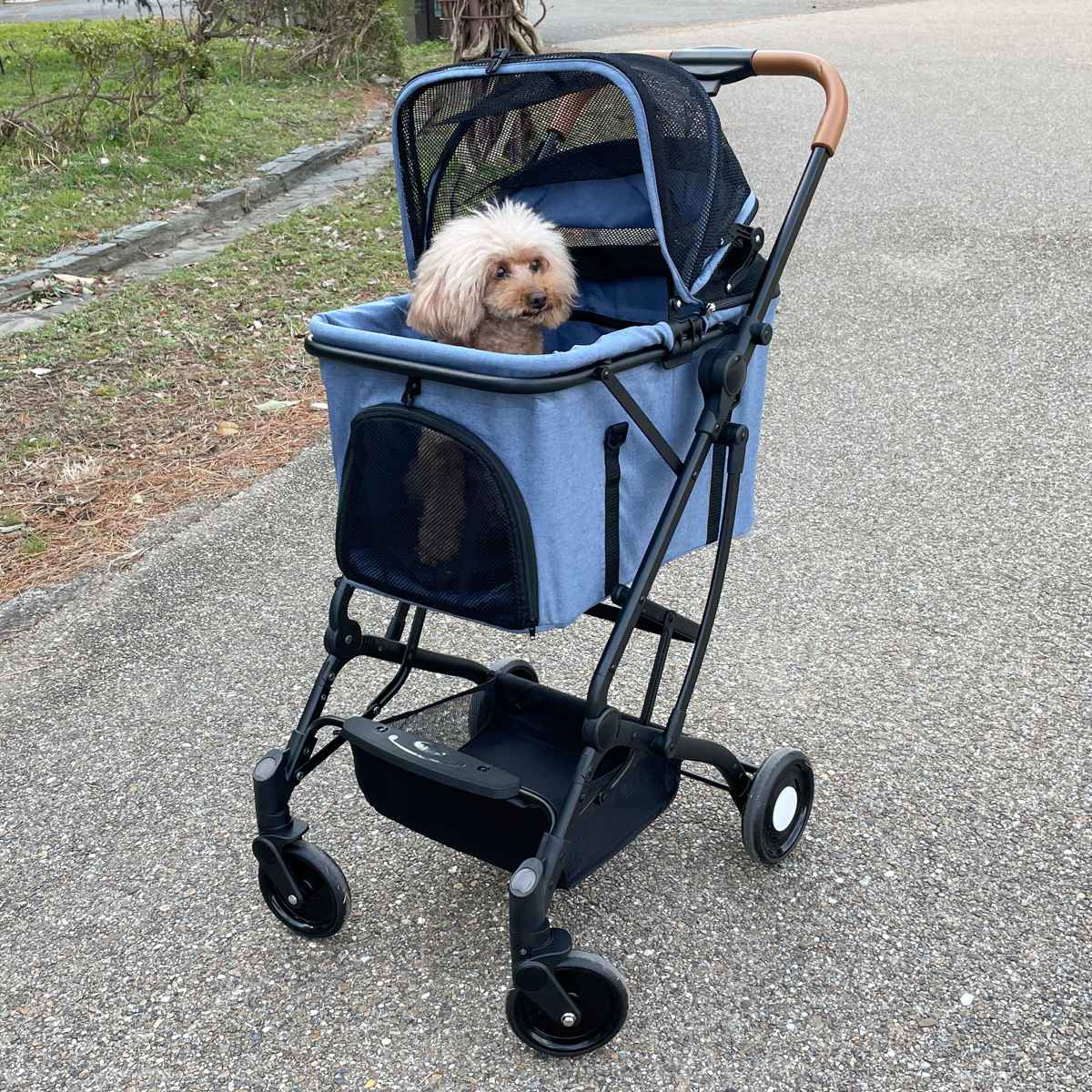 ペットカート 4輪タイプ 小型犬 中型犬 日傘 キャリーコット （ ペット
