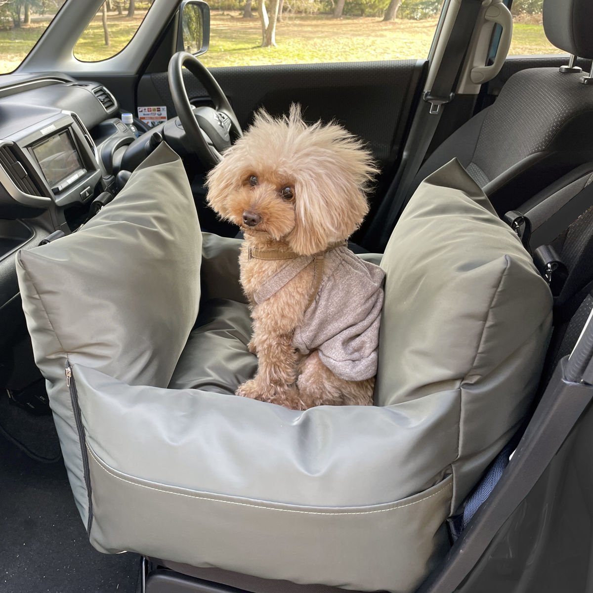 ドライブベッド 小型犬 持ち運びドライブソファ 車 ペット （ ドライブソファ ペット用 犬用 ドライブ用品 持ち運び お出かけ ペット用品 ） :  437942 : リビングート ヤフー店 - 通販 - Yahoo!ショッピング