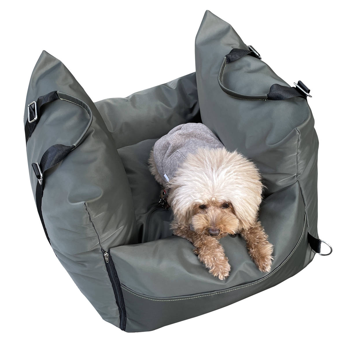 ドライブベッド 小型犬 持ち運びドライブソファ 車 ペット （ ドライブ