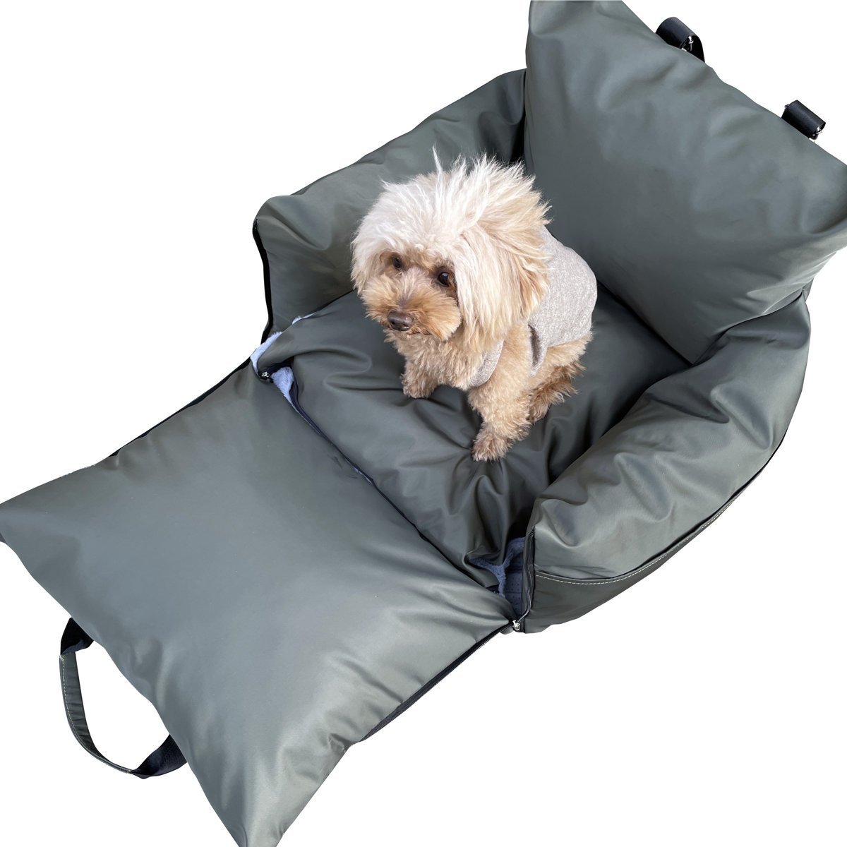 ドライブベッド 小型犬 持ち運びドライブソファ 車 ペット （ ドライブ