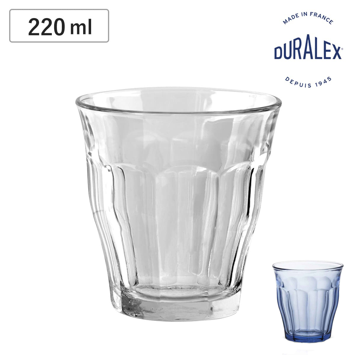 DURALEX（デュラレックス） ピカルディ グラス 220ml （ PICARDIE