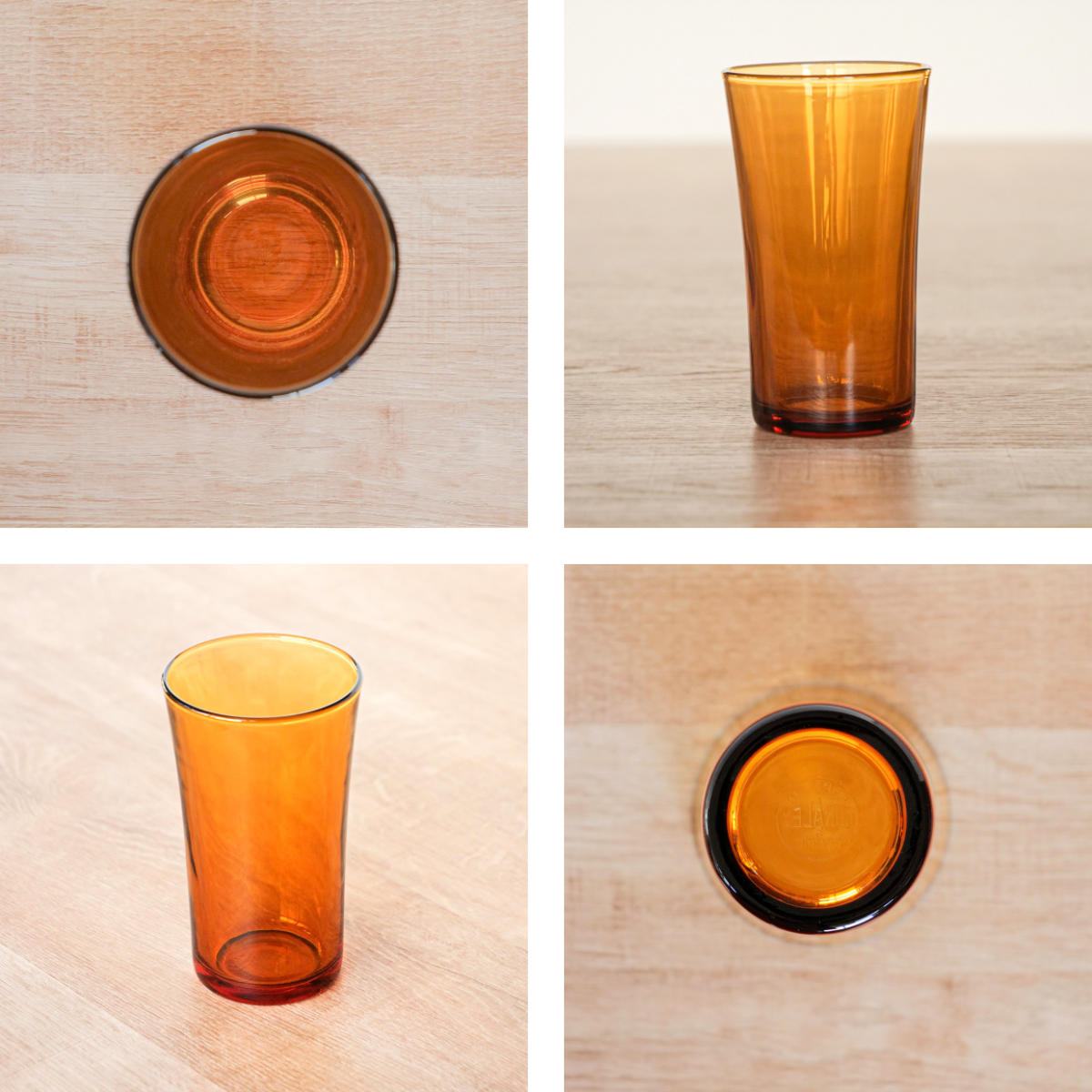 DURALEX（デュラレックス） アンバー グラス 280ml 6個セット （ AMBER