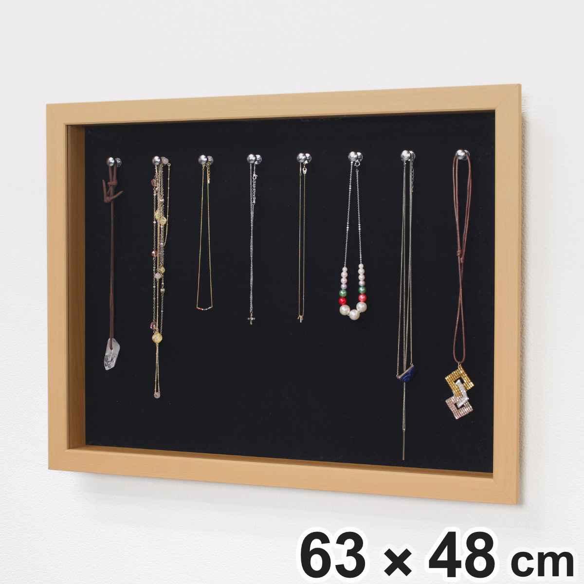 りーり神守護ありコレクションケース6個 コレクションケース 62.9×47.9cm 壁掛け カバー扉 アクセサリー