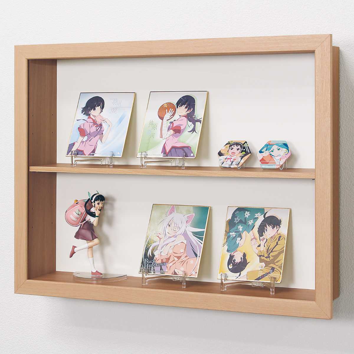 コレクションケース 48×33cm カバー扉付き メイク道具 L405 （ ケース
