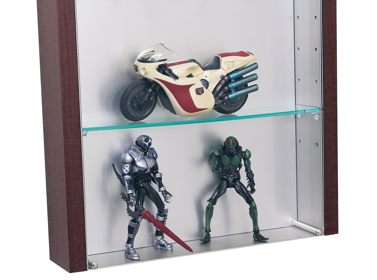 コレクションケース 45×60cm 置き掛け両用 4段 フィギュア L4011