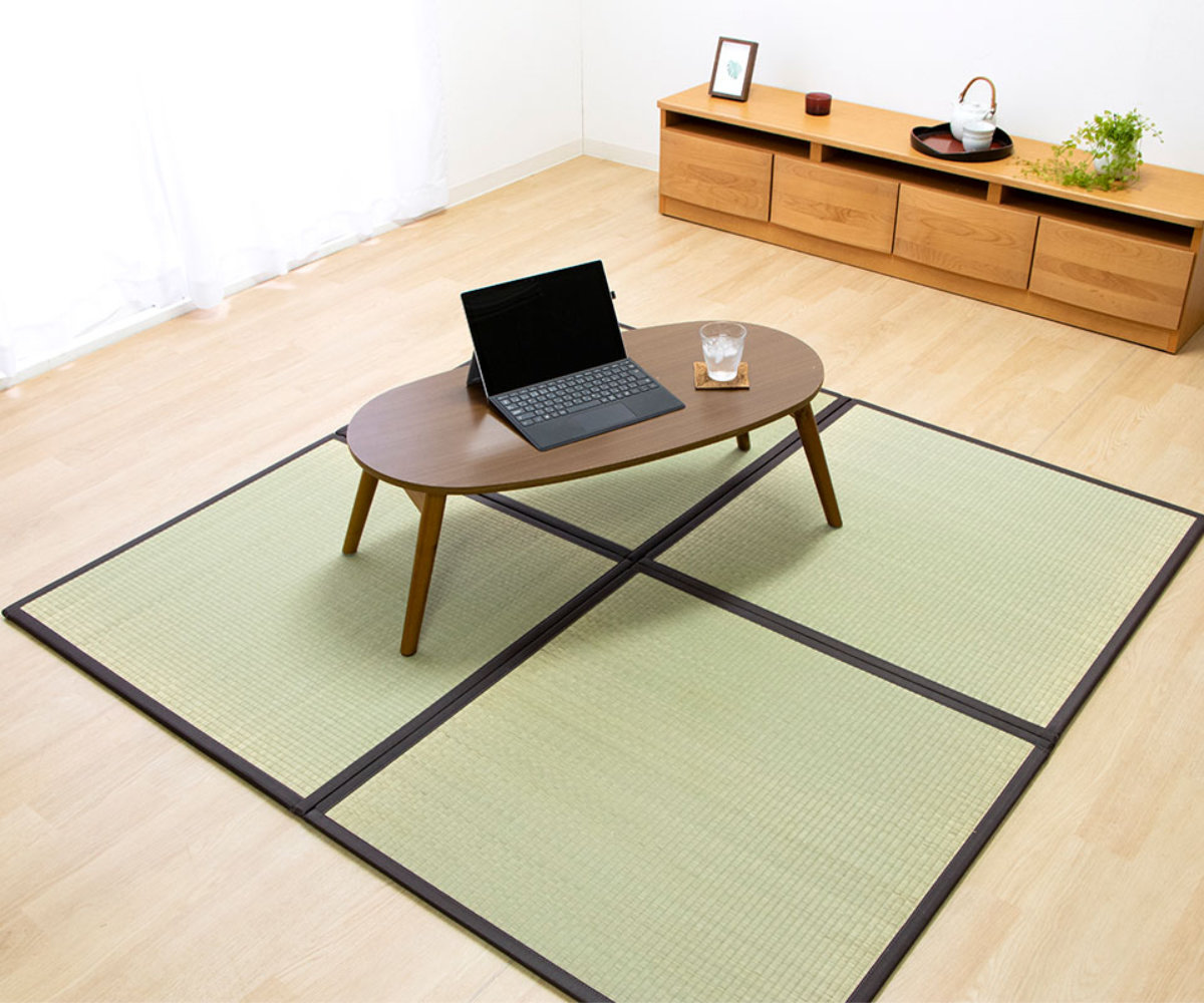 イケヒコ 畳 純国産 置き畳 ユニット畳 天竜 82×82×1.7cm 4枚 イケヒコ 畳 純国産 置き畳 ユニット畳 天竜 82×82×1.7cm 4枚