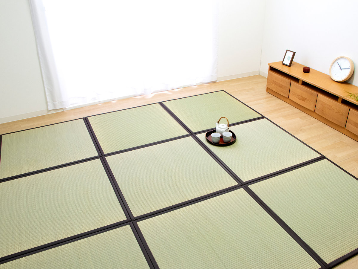 イケヒコ 畳 純国産 置き畳 ユニット畳 天竜 82×82×1.7cm 12枚 イケヒコ 畳 純国産 置き畳 ユニット畳 天竜 82×82×1.7cm 12枚